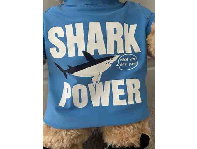 TEDDY/SHARK (Build A Bear, Cute Teddy in Shark T-Shirt)