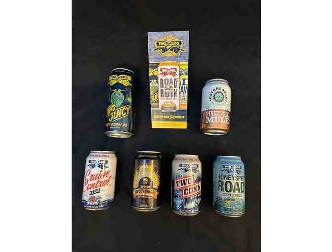 BEER: SAMPLER (6 Cans, from Two Roads Brewery) - Assortment