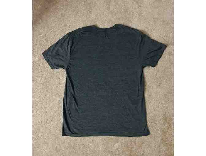 SHARK T-Shirt - 'The Spicy Shark' (Size Large, Color Gray)