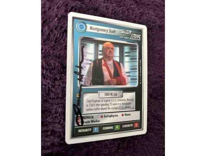 STAR TREK: Autograph 'Scotty' (James Doohan, Gen Con 1995)