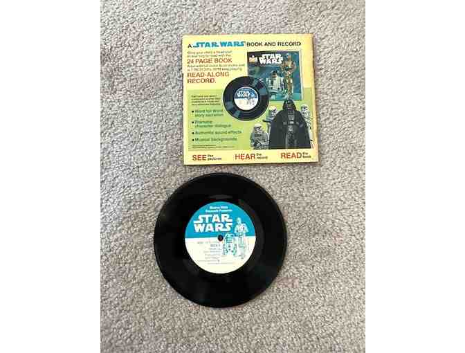 STAR WARS (1979): Vintage RECORD (Original Read-Along SET, Never played)