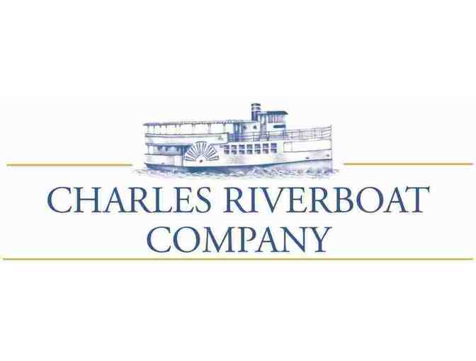 ADMISSION: Boston 'River Boat Sightseeing' (Charles Boat Tour, 2 Tickets)