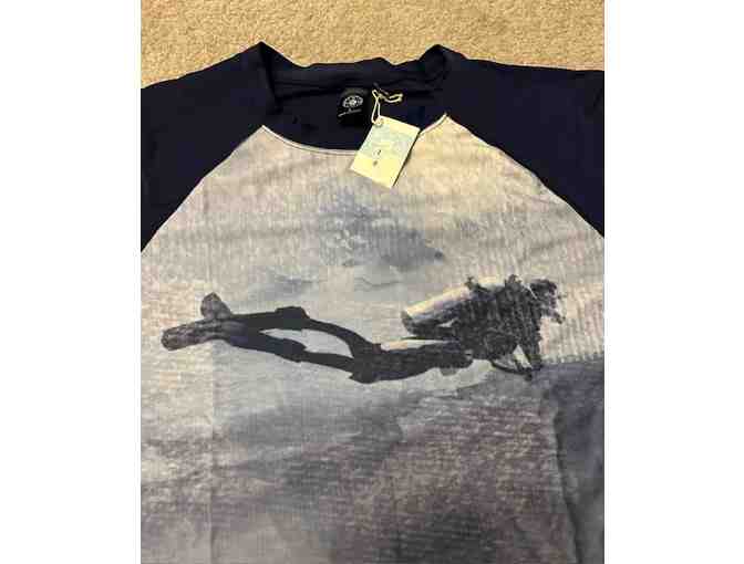 1 SCUBA SHIRT: Long-sleeve (Rashguard, Adult Size MEDIUM)