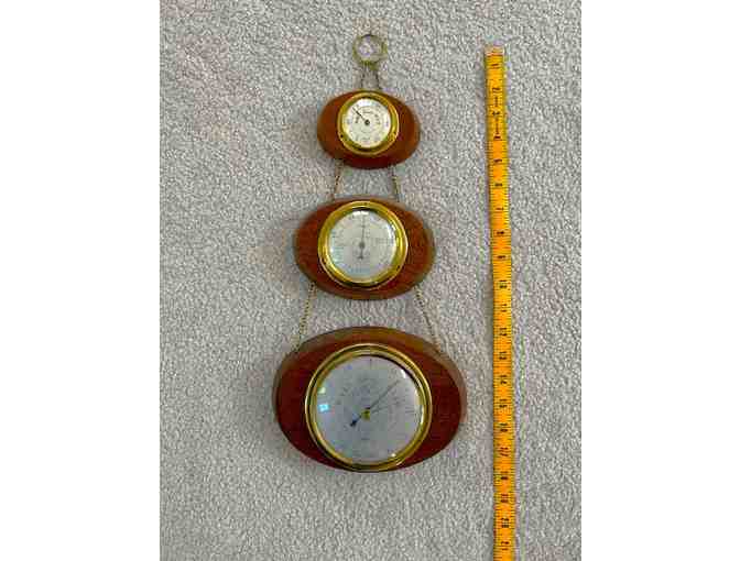 Barometer: VINTAGE 'Wall Weather Station' (Swift Instruments)