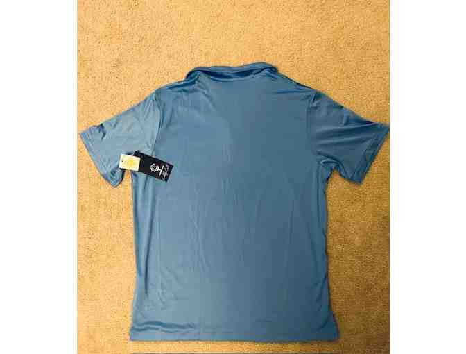 OCEAN SUN Shirt (Extra Large) - SPF-50, Blue Waves)