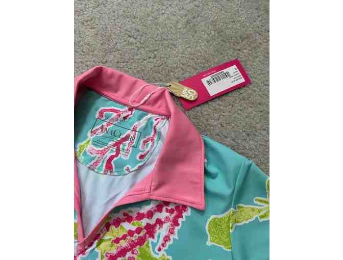 OCEAN SUN Shirt (Small) - New, Tags, AnaClare Active Polo
