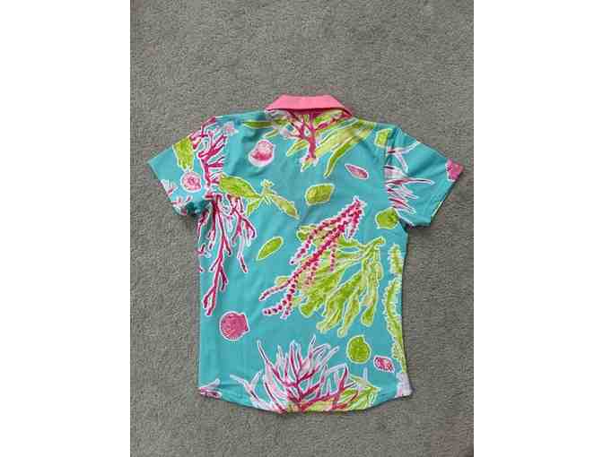 OCEAN SUN Shirt (Small) - New, Tags, AnaClare Active Polo
