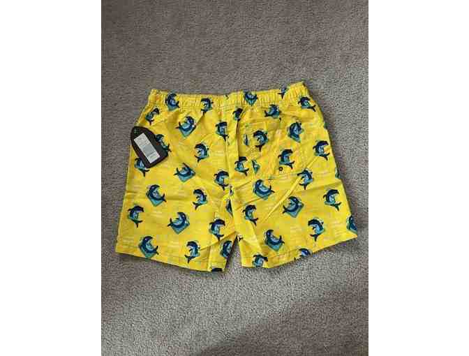 1 "Extra Large" SHARK SWIM SUIT (Party Sharks) - Yellow - Photo 3