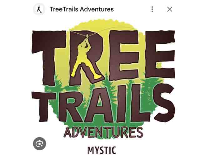 ADMISSION "Tree Trails" (Adventure, 2 passes, Mystic, Free Shipping) - Photo 1