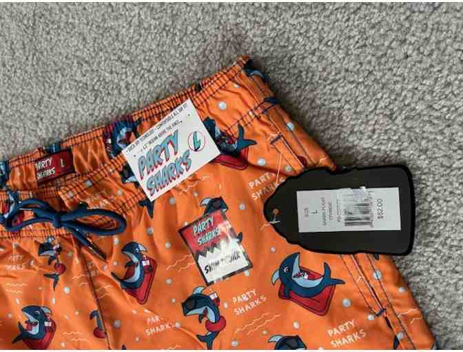 Bathing Suit (O, Extra Large): SHARK ORANGE - Photo 2