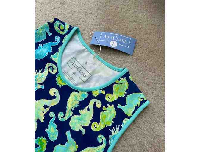 DRESS Seahorse: New, tags (Medium, AnaClare Active) - Photo 2