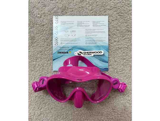 1 SCUBA MASK: Dive/Snorkel Sherwood (Magenta Color) - Photo 4