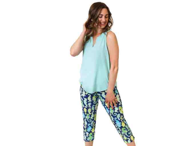 PANTS: SEAHORSE (Small) - AnaClare Active Leggings - Photo 3