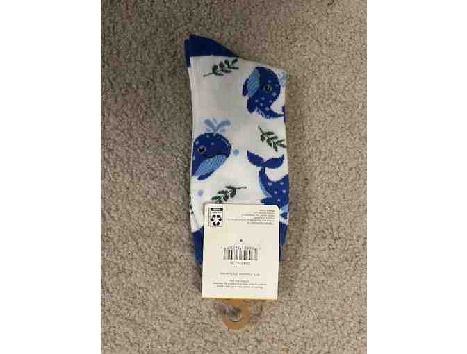 1 SOCKS: "Whale Hello There" (Ocean Lovers) - Photo 3