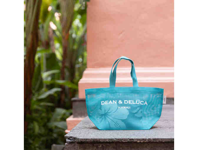 DEAN & DELUCA HAWAII Small Mint Green Mesh Tote Bag-4 - Photo 2