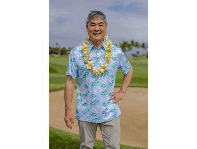 APPAREL: Exclusive Fighting Eel x HFWF24 Roy Yamaguchi Dry Fit Polo (Women's M)-2