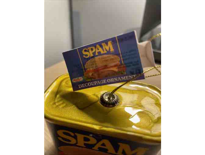 Unique Christmas Ornament--SPAM