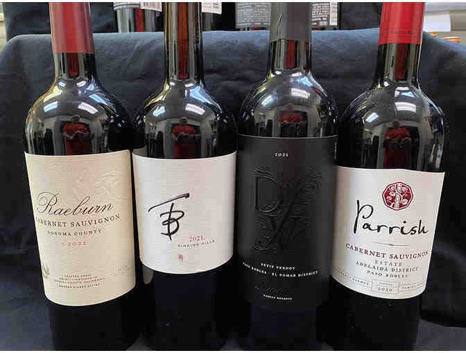 Mixed Case of Cabernets and other red wines, James Suckling Wine Reviews