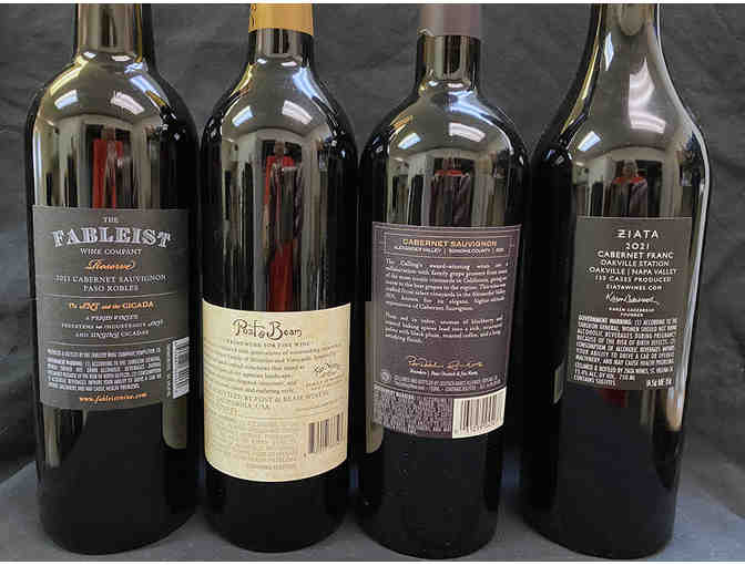 Mixed Case of Cabernets and other red wines, James Suckling Wine Reviews