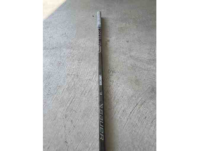 Game Used Gabriel Landeskog Autographed Stick