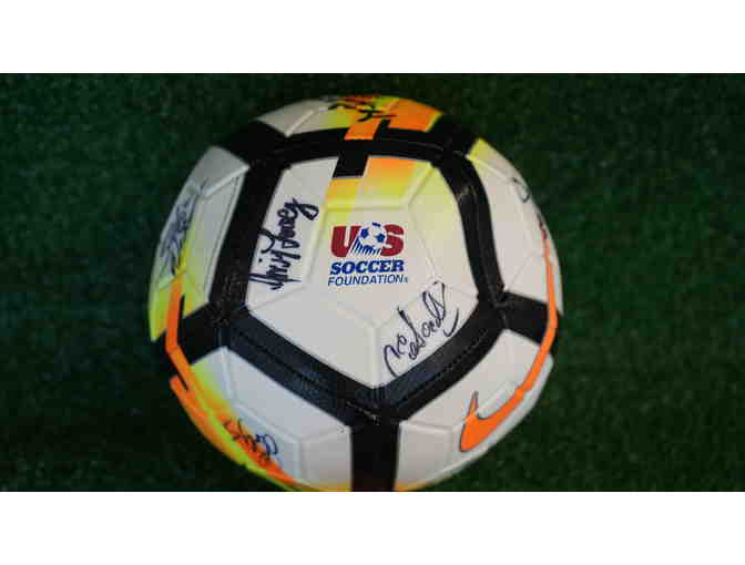 2018 Congressional Soccer Match Autographed Nike Ball