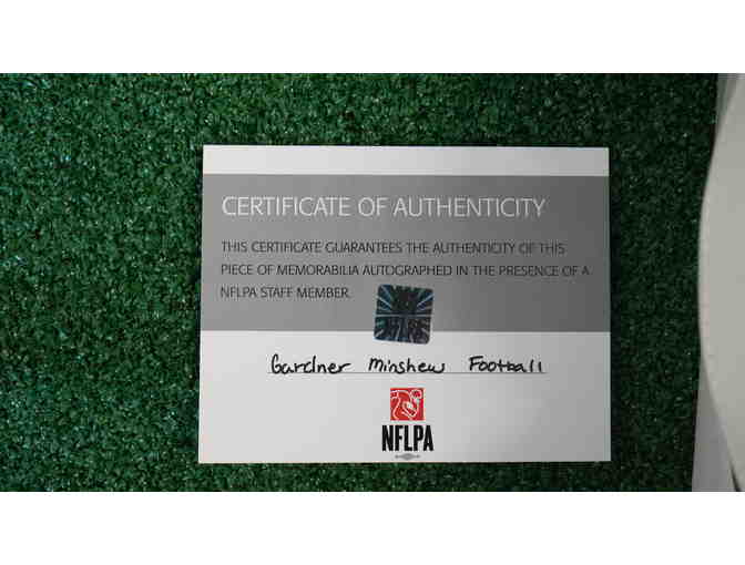 Gardner Minshew Autographed Football