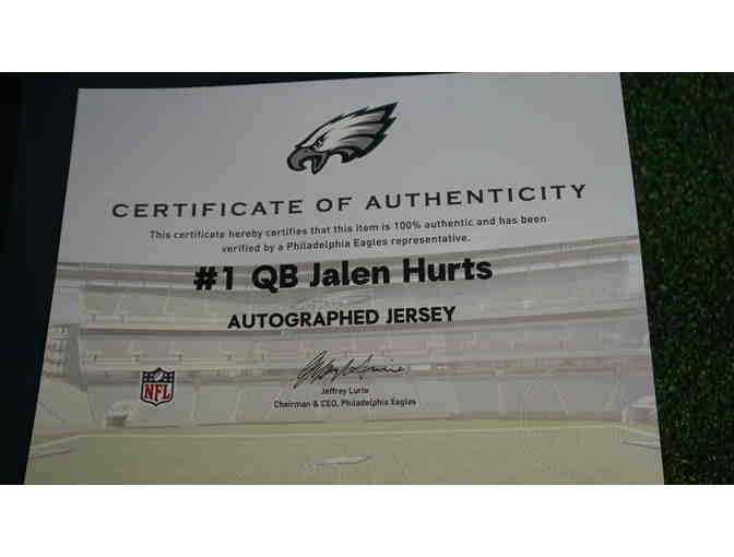 Jalen Hurts Autographed Jersey