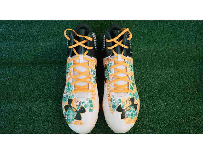 Locally Painted Cleats - Tychelle Mosely