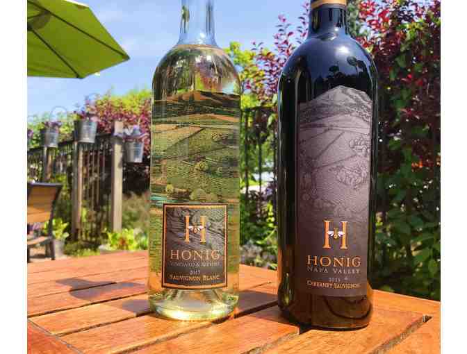 Honig Winery Terrace Tasting for 4 people in Rutherford, CA