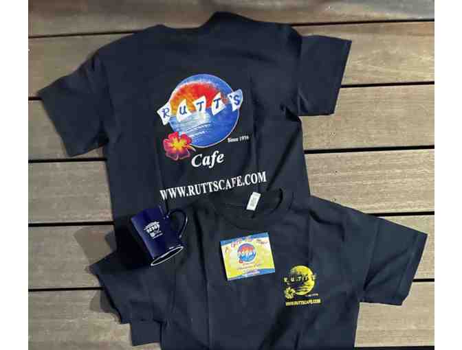 Rutt's Hawaiian Cafe $40 gift card and XL T-Shirt