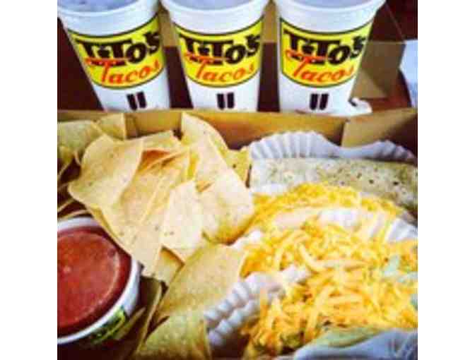 Tito's Tacos $20 Gift Card (4/10)