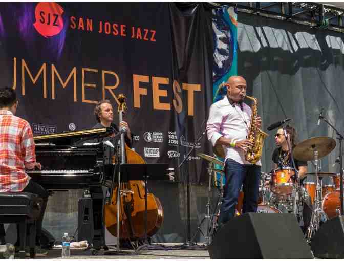 San Jose Jazz Two (2) 3-day VIP Passes - Photo 1