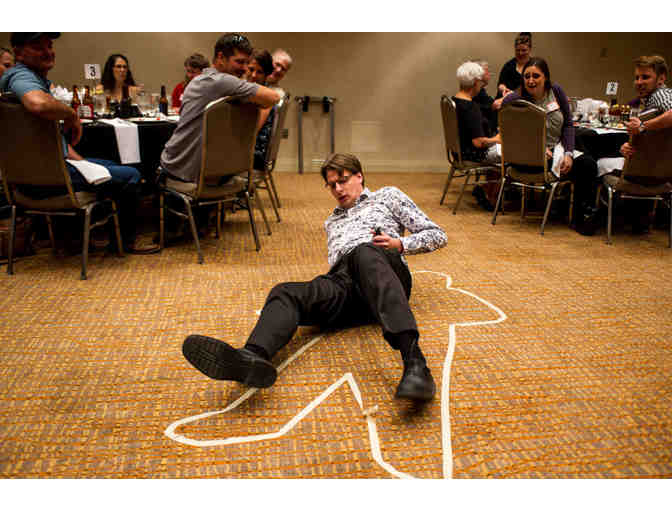 Two tickets to a Dinner Detective Murder Mystery Dinner show in Albany, NY