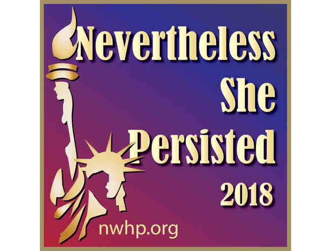 Nevertheless She Persisted lapel pin
