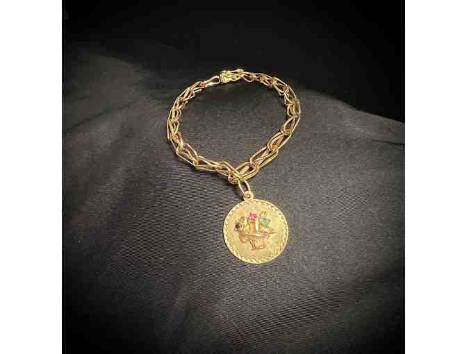 Auction - Estate Jewelry: Charm Bracelet - Photo 1