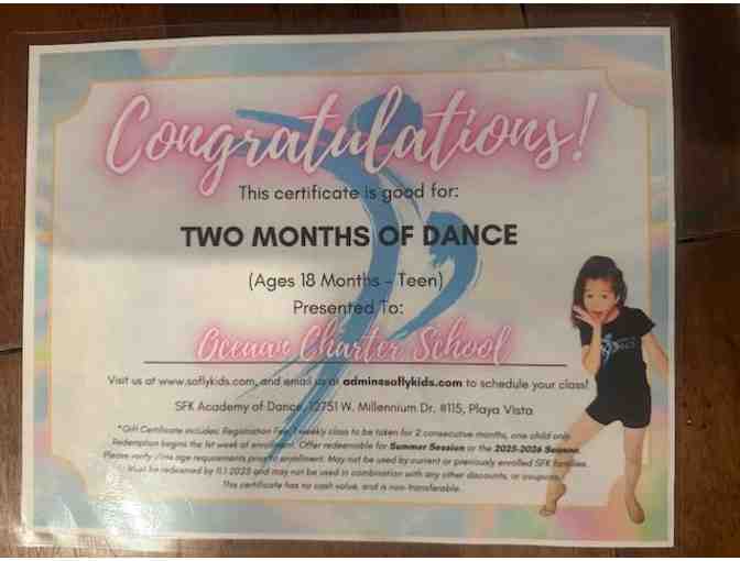 SoFlyKids-2 Months Of Dance Classes