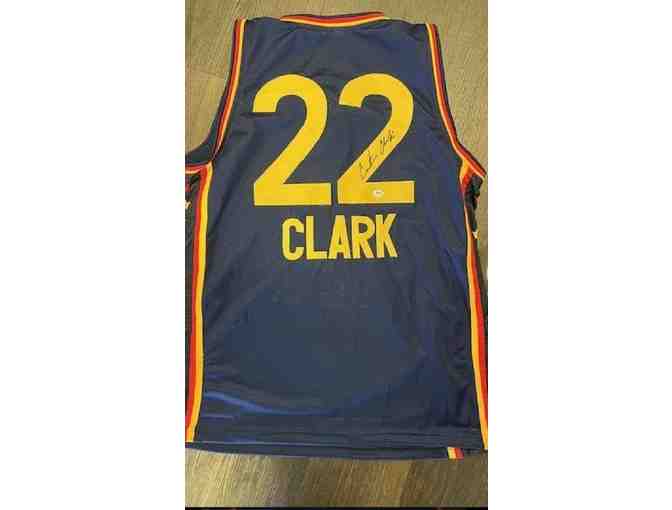 For the Ultimate Hawkeyes/Indiana Fever Fan! - Caitlin Clark Autographed Basketball Jersey