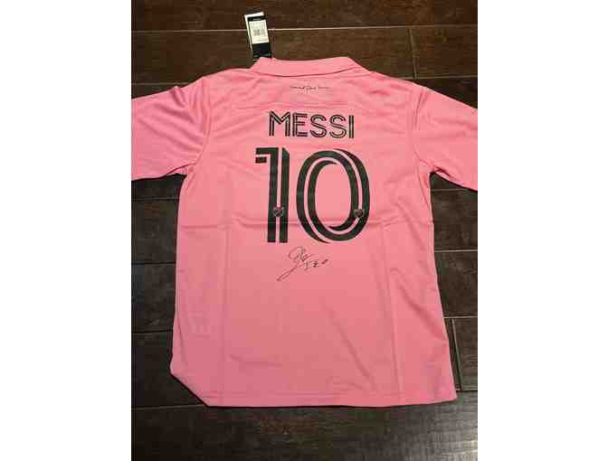 Lionel Messi Autographed Soccer Jersey