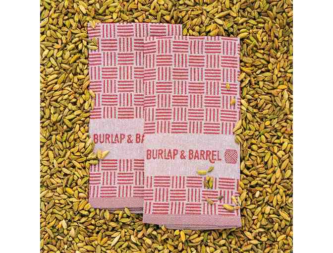 Burlap & Barrel - 6-Spice Set + Kitchen Towels