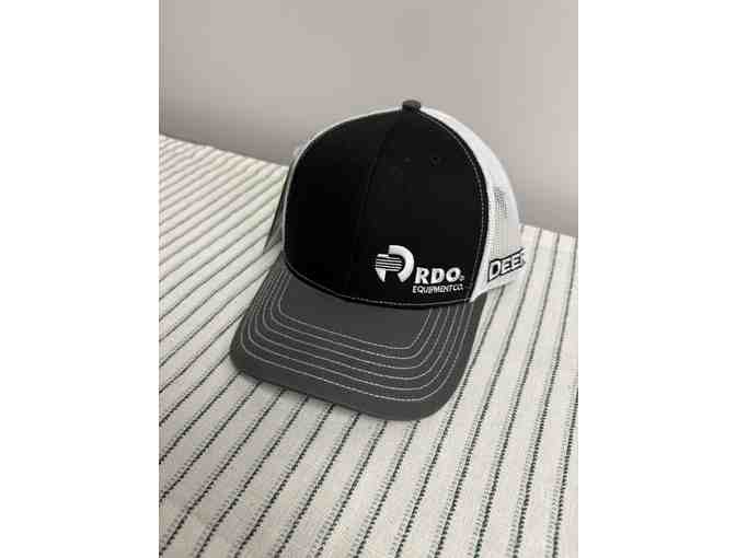 John Deere 210G LC Excavator & John Deere Hat