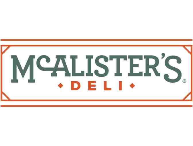 $25.00 McAlister's Deli Gift Card - Photo 1