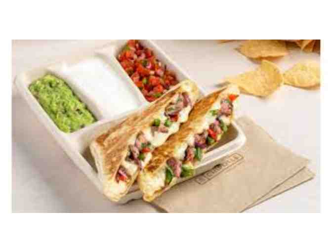 Chipotle Cards for 2 Entrees and a Order of Chip & Queso Blanco - Value of $33