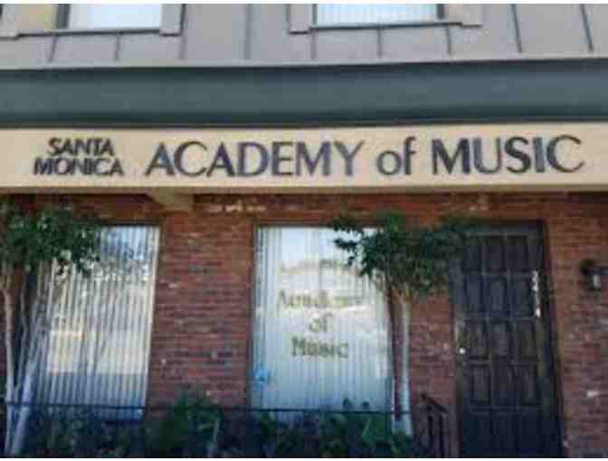 Santa Monica Academy of Music - Certificate for Private Lessons