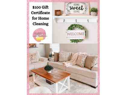 $100 Gift Certificate for Home Cleaning in the DFW Metro Area