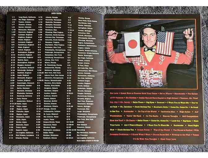 Cheap Trick 1979 Concert Program