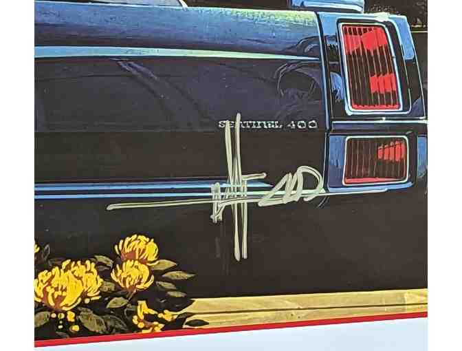 Autographed Syd Mead Sentinel 400 Limo Poster - Photo 2