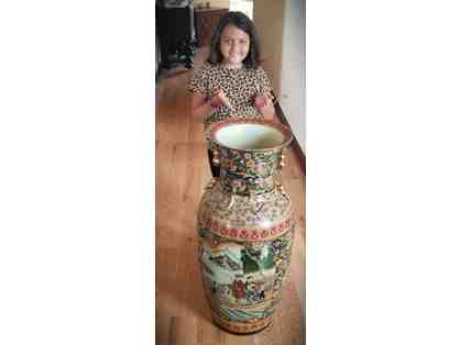 Asian Floor Vase