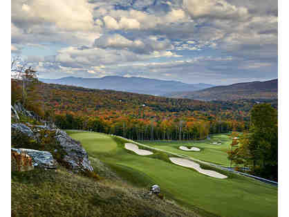 Foursome of Golf at The Mountain Course at Spruce Peak w/ Cart