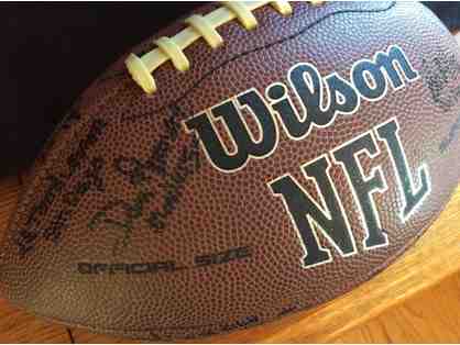 NFL GREATEST - Signed Football: Elway, Dungy, Peyton, Eli, Rooney, Coughlin