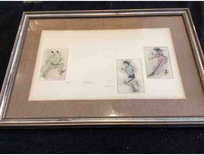 Helen Frank Etching - Photo 1